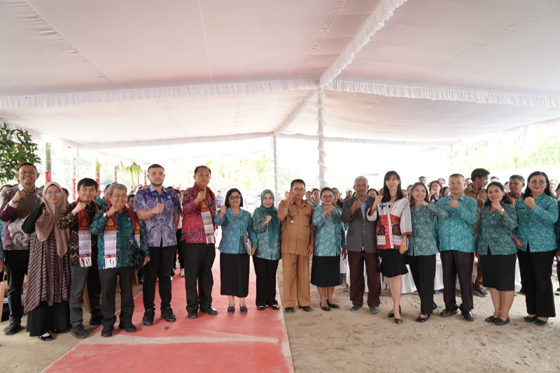 TP PKK Sumut Evaluasi Desa Binaan Toba, Dorong Tertib Administrasi Berbasis Digital