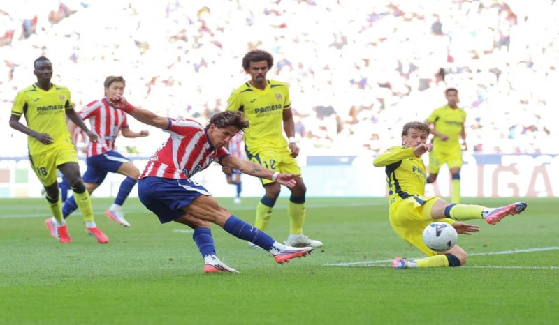 Atletico Madrid Ditahan Villarreal 2-2 dalam Laga Dramatis