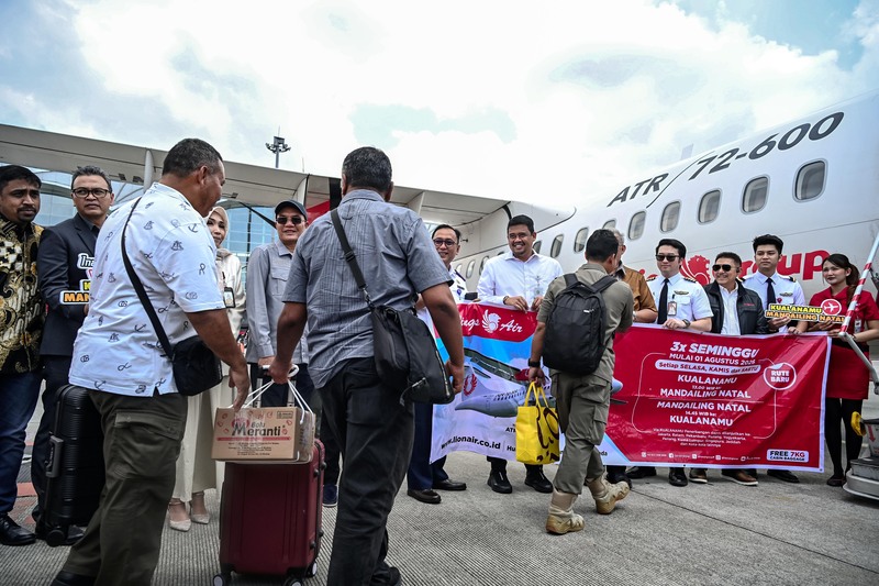 Kualanamu-Mandailing Natal Kini Terhubung Penerbangan Langsung, Bobby Nasution: Pangkas Waktu Tempuh dan Dorong Ekonomi
