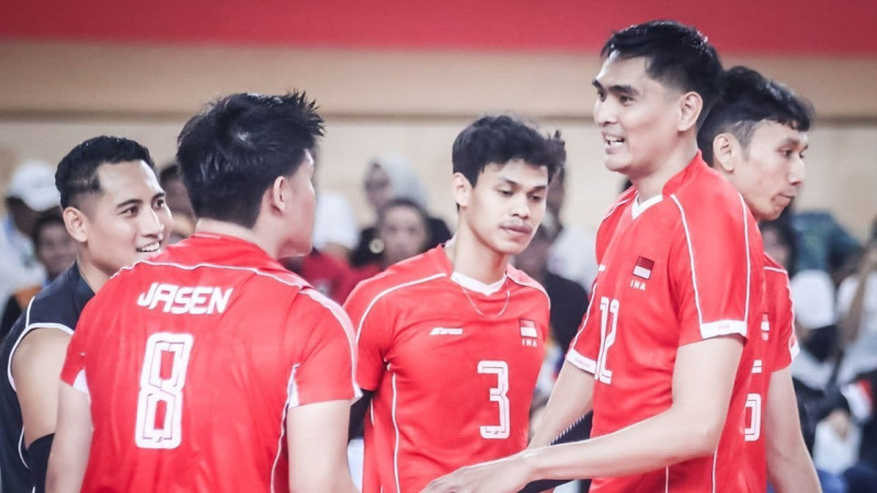 Timnas Voli Putra Indonesia Uji Kekuatan Lawan Kamboja Jelang Asian Games 2026