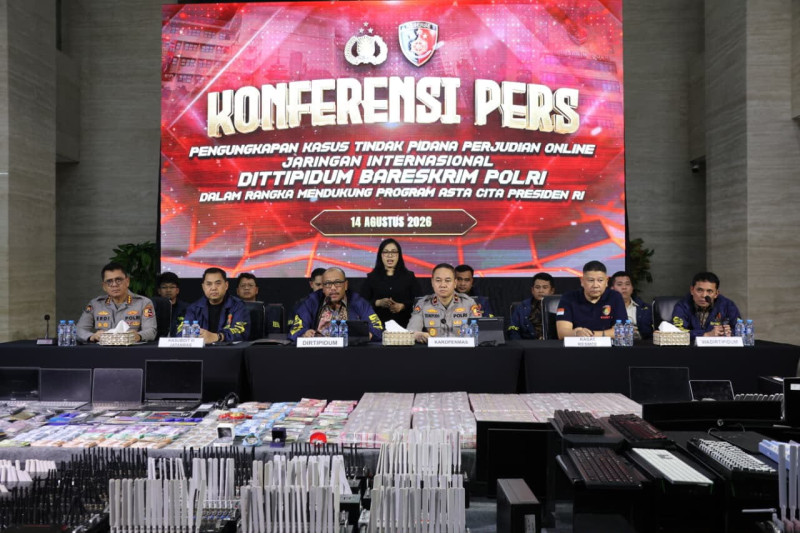 Bareskrim Bongkar Dua Jaringan Judi Online Internasional