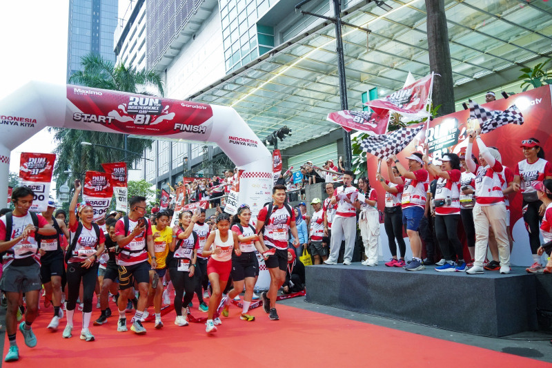 Run for Independence Day 2026 Meriahkan HUT ke-81 RI, 2.000 Peserta Ikuti Fun Run dan Fun Walk