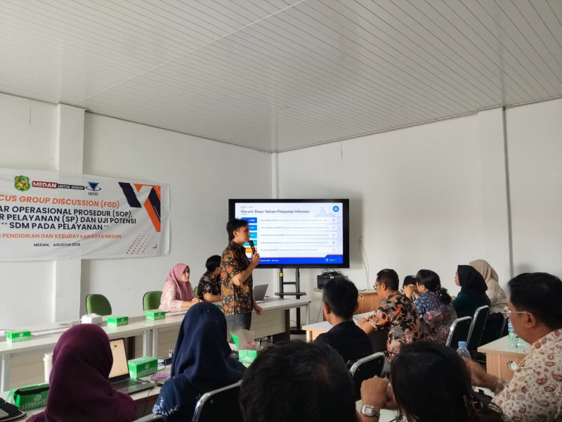 Diskominfo Medan Dorong Pembentukan PPID di UPT SMP Negeri