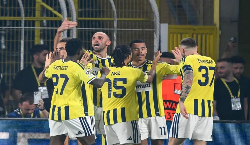 Fenerbahce vs Lyon Berakhir 1-1, Mason Greenwood Jaga Asa ke Liga Champions