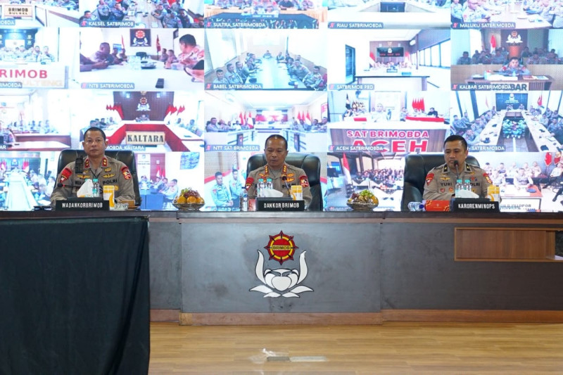 Dankorbrimob Polri Tekankan Kesiapsiagaan dan Respons Cepat Personel Brimob