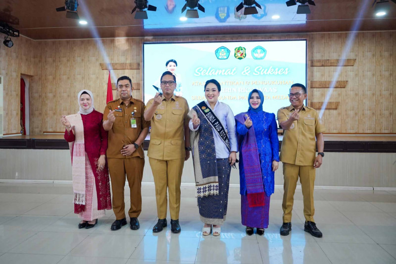 Airin Rico Waas Dilantik Jadi Bunda PAUD Medan, Fokus Perkuat Pendidikan dan Perlindungan Anak