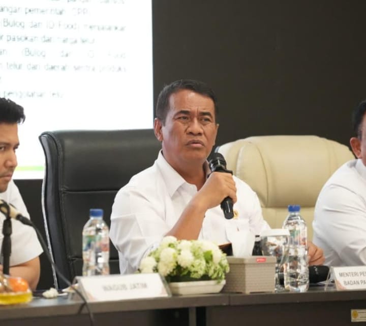 Mentan Amran Copot Koordinator KPPG Surabaya, Serapan Telur Peternak Tak Optimal