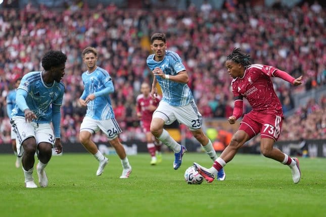 Liverpool Gagal Menang, Ditahan Nottingham Forest 2-2 di Anfield