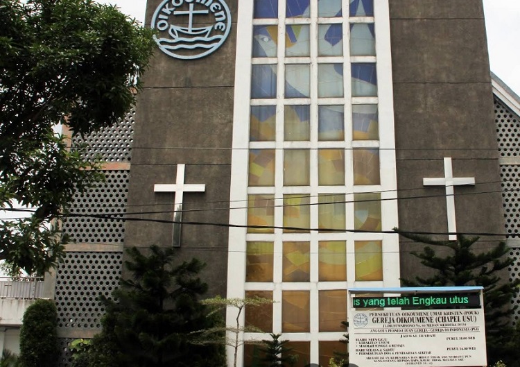 USU Relokasi Sementara Chapel, Kegiatan Ibadah Tetap Difasilitasi