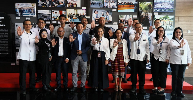 KPK dan CAC Timor Leste Perkuat Kerja Sama Lewat Benchmarking Sistem LHKPN