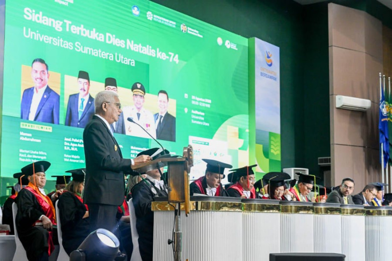 Wagub Sumut Apresiasi Kontribusi USU dalam Pembangunan Daerah