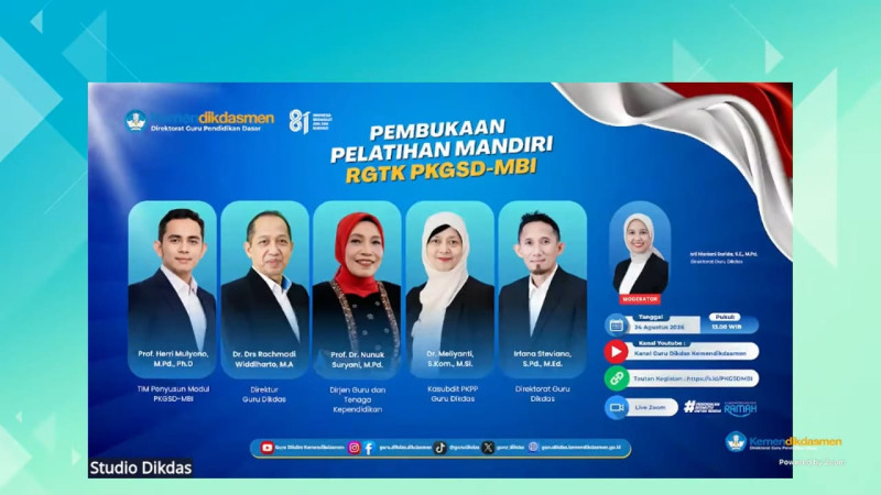 Kemendikdasmen Targetkan 90.447 Guru SD Ikuti Pelatihan Bahasa Inggris