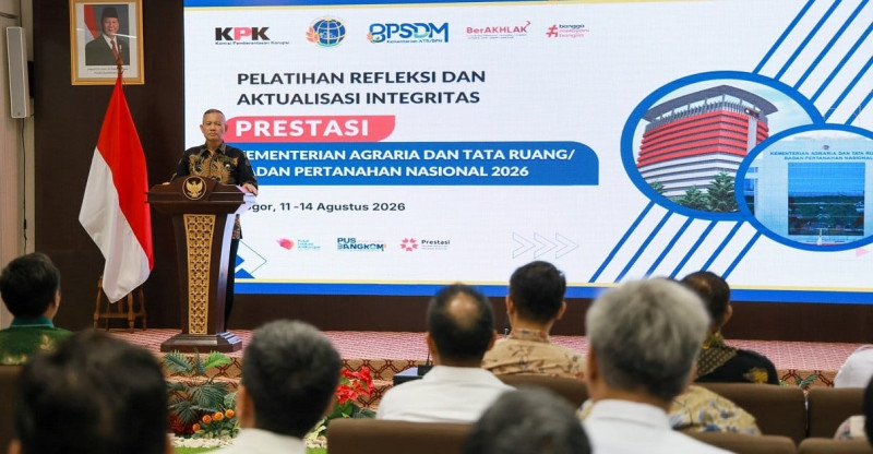 KPK Dorong ATR/BPN Perkuat Integritas untuk Tutup Celah Korupsi
