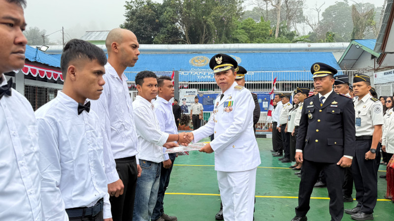 Remisi HUT ke-81 RI, 23 Warga Binaan Lapas Tarutung Langsung Bebas