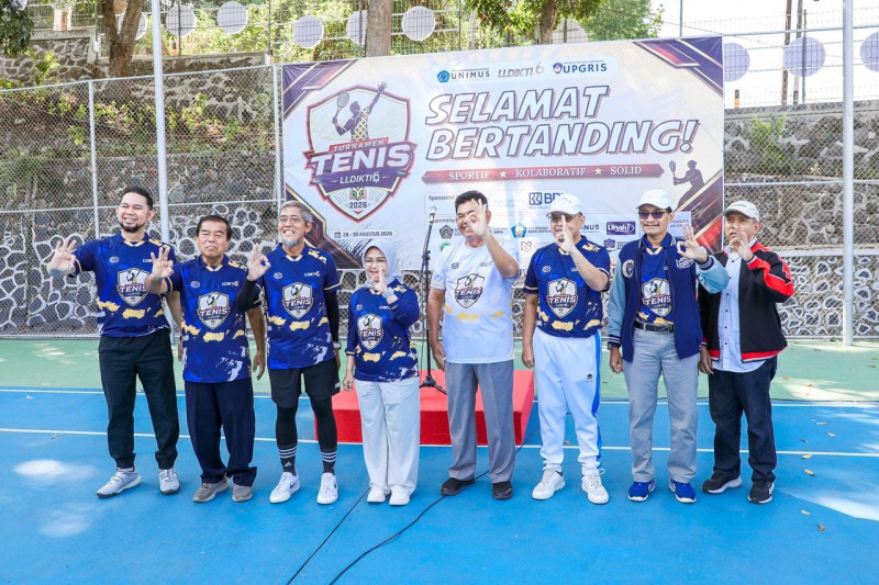 Sekda Jateng Dorong Kampus Perkuat Kolaborasi lewat Turnamen Tenis LLDIKTI VI