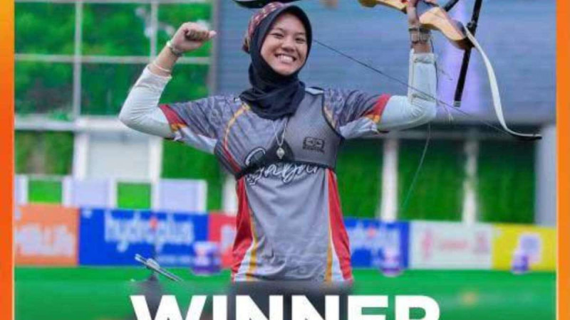 Nadya Nurazizah Effendi Raih Emas Kejurnas Panahan Junior 2026, Harumkan Nama Garut