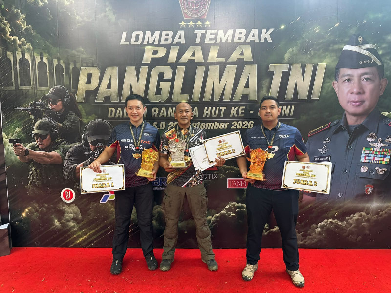 Kombes Rantau Isnur Eka Borong Gelar di Panglima TNI Cup 2026
