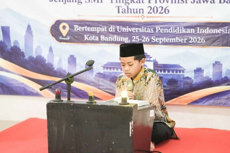 Kota Bandung Juara Umum Pentas PAI SMP Jawa Barat 2026, Borong Lima Juara Pertama