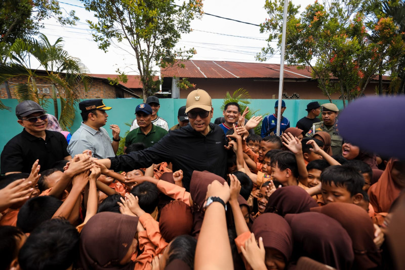Rico Waas Soroti Kondisi SDN 064999, Siapkan Pembangunan Gedung Dua Lantai
