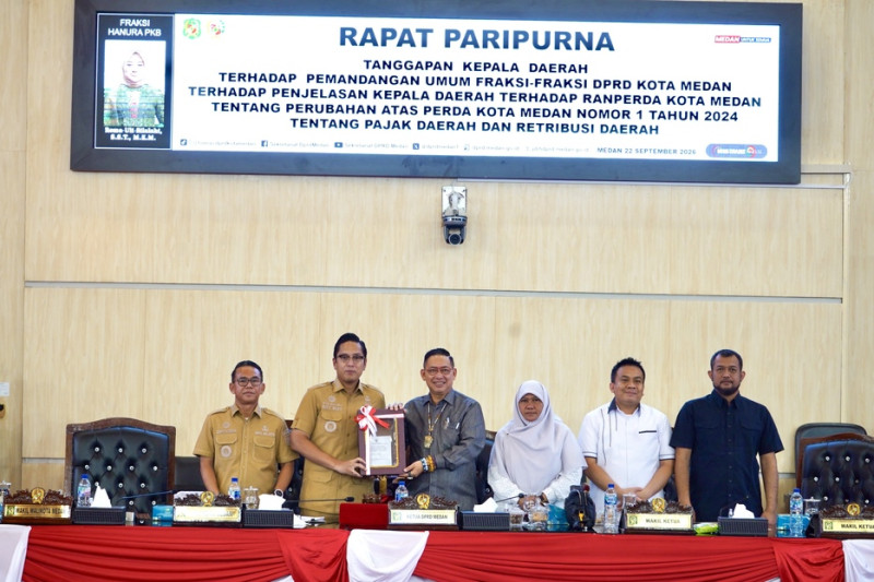 Pemko Medan Optimalkan PAD Tanpa Semata Naikkan Tarif Pajak