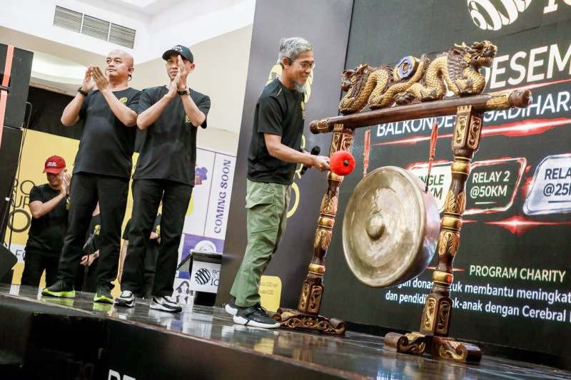 Borobudur 100 Bawa Misi Sosial, Galang Donasi untuk Anak Penyandang Cerebral Palsy