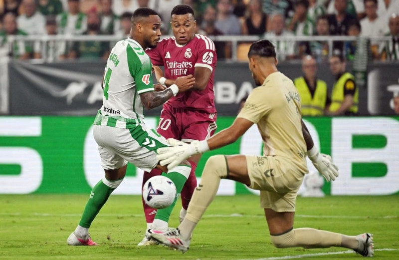 Real Madrid Tumbang di Kandang Real Betis