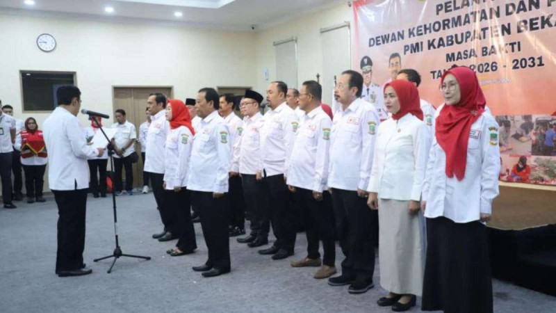 Pemkab Bekasi Minta PMI Jaga Stok Darah dan Perkuat Respons Bencana
