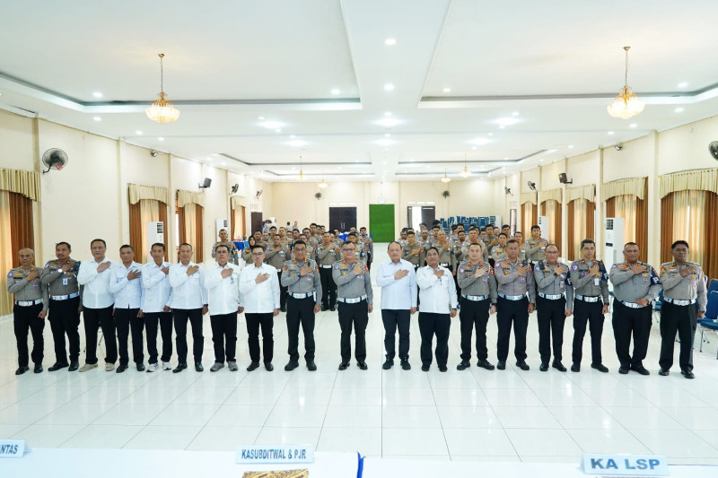 Korlantas Polri Tingkatkan Kompetensi 50 Personel PJR Lewat Pelatihan dan Sertifikasi