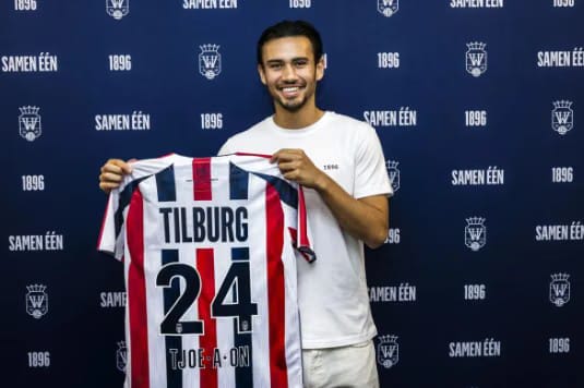 Nathan Tjoe-A-On Tampil 90 Menit, Willem II Tahan Imbang AZ Alkmaar