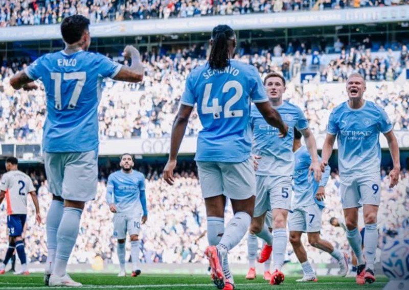 Manchester City Tekuk Coventry 1-0, Haaland Antar The Citizens Sempurna di Tiga Laga