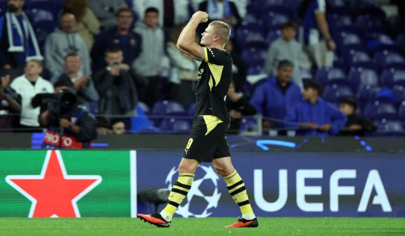 Haaland Borong Dua Gol, Manchester City Taklukkan FC Porto 2-0