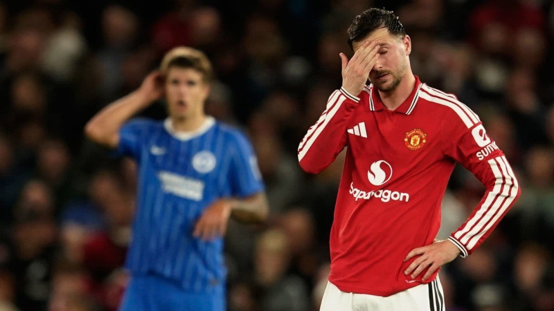 Manchester United Tumbang 2-3 dari Brighton, Tersingkir dari Carabao Cup