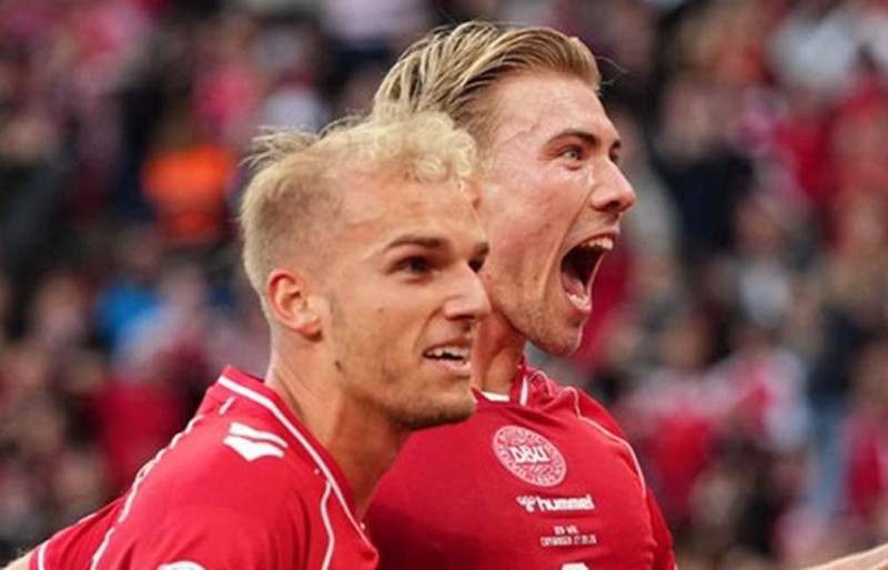 Denmark Kalahkan Wales 2-0, Isaksen Cetak Gol Penentu