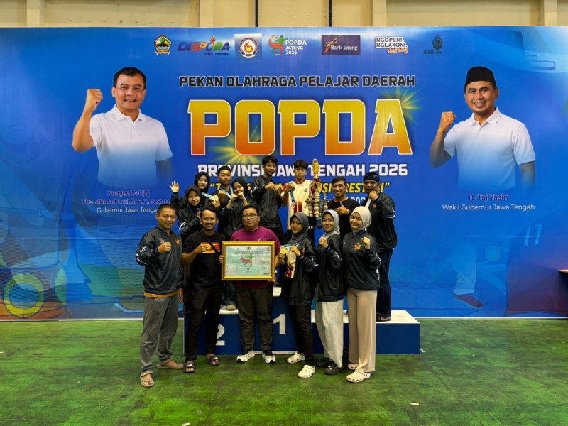 Salatiga Ukir Sejarah di Popda Jateng 2026, Tiga Cabor Sumbang Emas