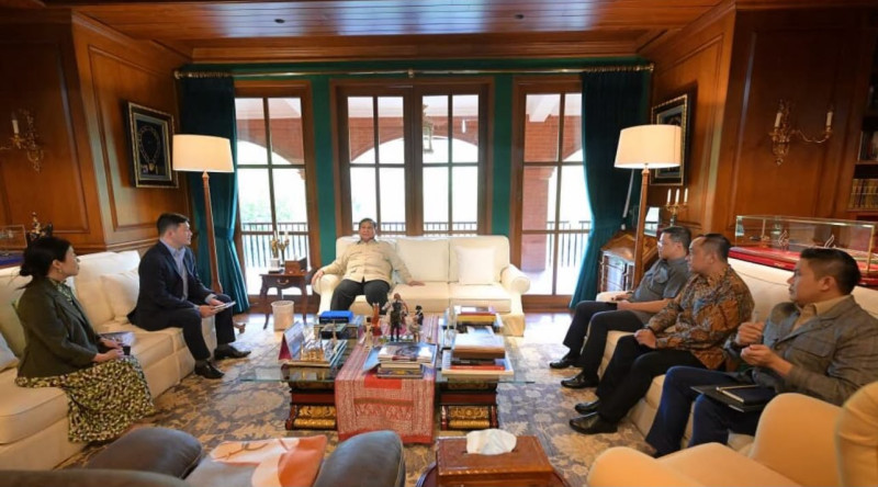 Prabowo Terima Dubes AS untuk ASEAN, Bahas Penguatan Kemitraan Strategis
