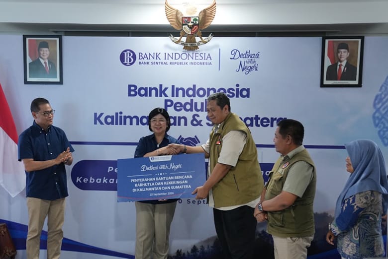 Bank Indonesia Salurkan Bantuan Rp2,97 Miliar untuk Warga Terdampak Karhutla di 7 Provinsi