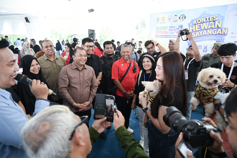 Pemprov Sumut Targetkan 15 Ribu Hewan Divaksin Rabies, Dukung Indonesia Bebas Rabies 2030
