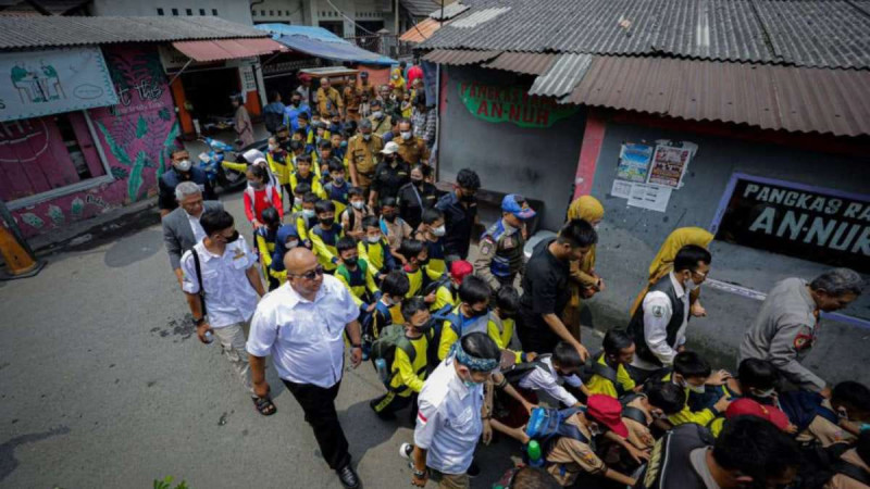 Siswa SDN 026 Bojongloa Direlokasi, Belajar Sementara di SDN 148 Cibaduyut