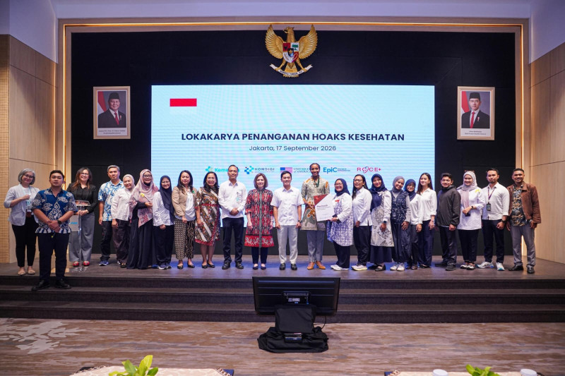 Kemenkes Luncurkan Playbook Respons Cepat Tangani Hoaks Kesehatan