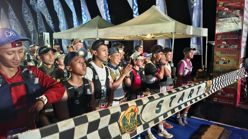 Gajah Trail Run Ultra 2026 Diikuti 900 Pelari dari Tujuh Negara, Ekonomi Warga Bergerak