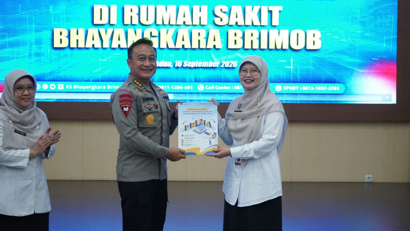 RS Bhayangkara Brimob Jadi Rumah Sakit Pertama di Depok Terapkan Akta Kelahiran Digital
