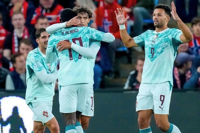 Portugal Kalahkan Norwegia 2-1, Haaland Sempat Samakan Kedudukan