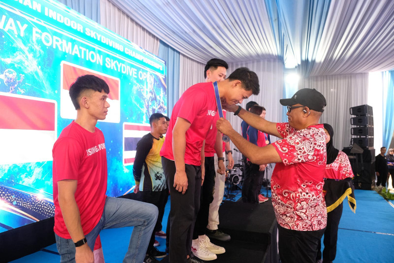 Indonesia Sukses Gelar Dua Kejuaraan Indoor Skydiving Internasional