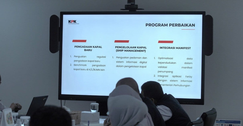 KPK Kawal Pembenahan Tata Kelola ASDP Pascapenindakan