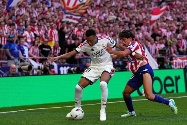 Atletico Madrid Menang 2-1 atas Real Madrid di Derby Madrid