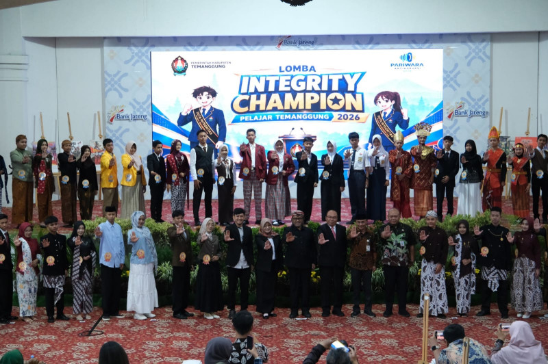 28 Pasang Pelajar Temanggung Ikuti Integrity Champion 2026