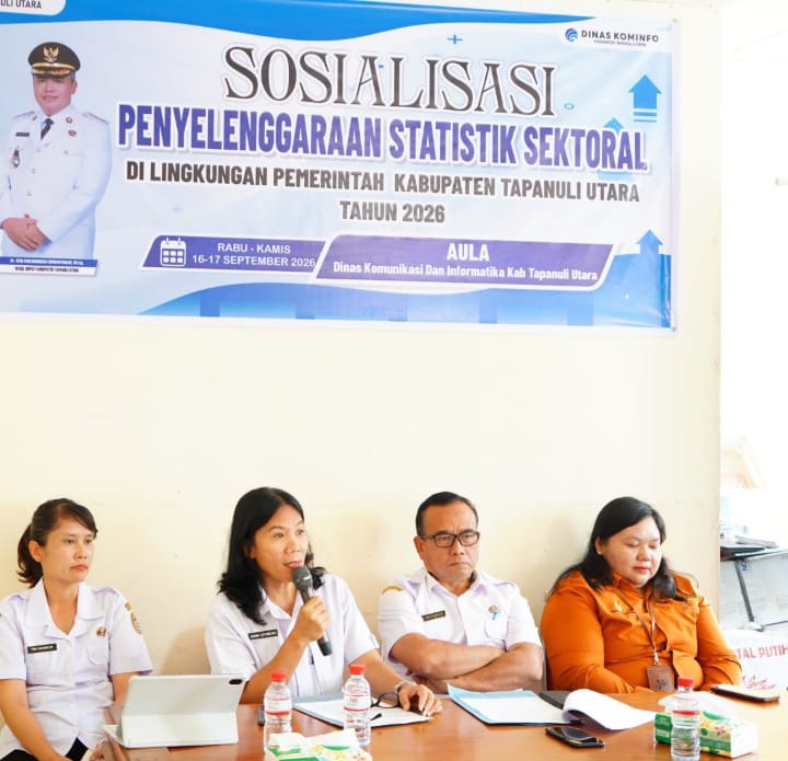 Pemkab Taput Perkuat Pengelolaan Data Statistik Sektoral
