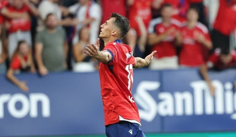 Osasuna Kalahkan Getafe 1-0, Penalti Ante Budimir Jadi Pembeda
