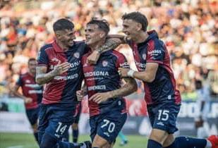 Cagliari Menang Tipis atas Lecce, Daniel Maldini Jadi Pahlawan
