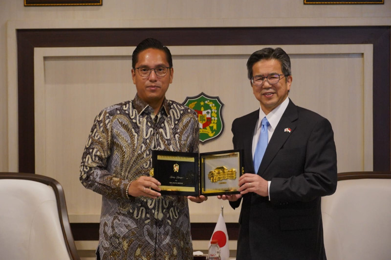 Rico Waas Apresiasi Konjen Jepang, Dorong Penguatan Kerja Sama Medan dan Ichikawa